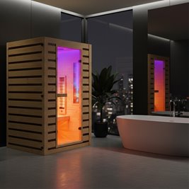 Sauna na podczerwień 120x105 cm