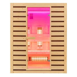 Sauna infrared z oświetleniem LED