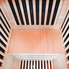 Sauna na podczerwień sucha 2-osobowa 90x90 cm ALTA1-CRB Infrared zdjęcie 21