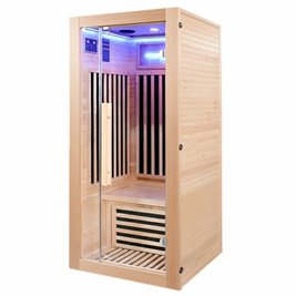 Sauna na podczerwień sucha 2-osobowa 90x90 cm ALTA1-CRB Infrared zdjęcie 22