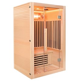 Drewniana sauna sucha 120x105 cm