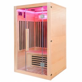 Sauna na podczerwień sucha 3-osobowa 120x105 cm ALTA2-CRB Infrared zdjęcie 23