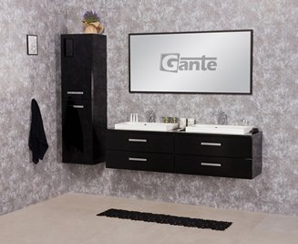 Szafka wisząca z umywalką 160/39/4 seria Fokus C