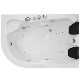 Wanna z hydromasażem asymetryczna 170x115 cm prawa MO-0205
