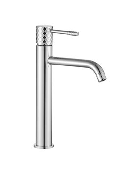 Bateria umywalkowa wysoka Rea Lungo Diamond Chrom
