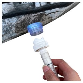 Duży basen ogrodowy stelażowy prostokątny Avenli Rocky 400x200 cm