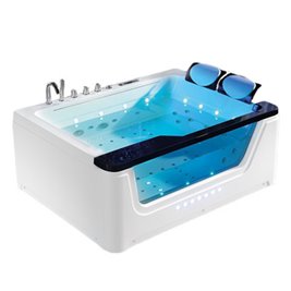 Wanna z hydromasażem prostokątna 170x130 cm Tugela-BL