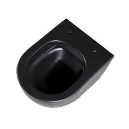 Czarna miska wc wisząca złoty rant Rimless 3.0 PEAK-MTB-GL-RIM-02 Hydrosan