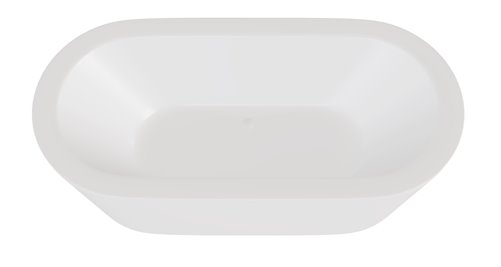 Wanna wolnostojąca Victoria 160 cm syfon biały Besco