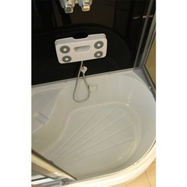 Kabina prysznicowa z hydromasażem i sauną 120x80 7106S Lewa