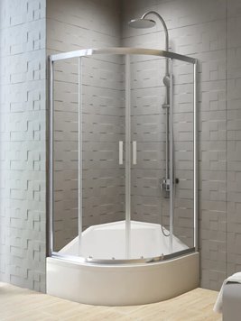 Kabina półokrągła 90x90 K-0213 Varia New Trendy