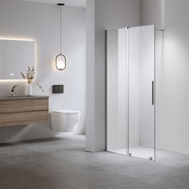 Ścianka prysznicowa rozsuwana szkło 8 mm szerokość 80 cm ASTRA-CH-A-80