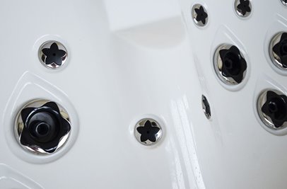 Wanna spa z hydromasażem asymetryczna 180x122 cm MUS-1062 LEWA