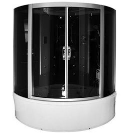 Duża kabino wanna Spa z hydromasażem 150x150 cm MO-08150