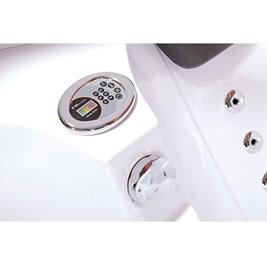 Wanna z hydromasażem asymetryczna Carmen 631 L 180x120