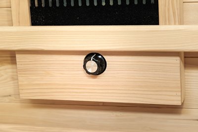 Sauna na podczerwień dwuosobowa panele sól himalajska 120X105X190CM MO-EA2R Infrared Mazur