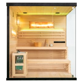 Sauna fińska 5 osobowa wysokotemperaturowa 6W Harvia 180x160 cm Lark5