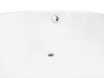 Wanna narożna z ruchomym parawanem 170x85 cm MO-1684N Lewa