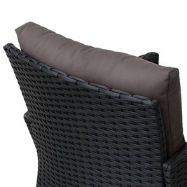 Meble ogrodowe z technorattanu sofa, stół, fotele zestaw Lagos zdjęcie 10