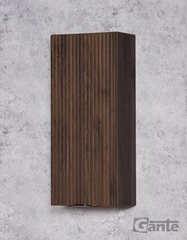 Szafka łazienkowa z lamelami wisząca 30x72 Victa Lamello kolor orzech