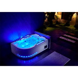 Wanna z hydromasażem asymetryczna Venezia 761 P 180x120