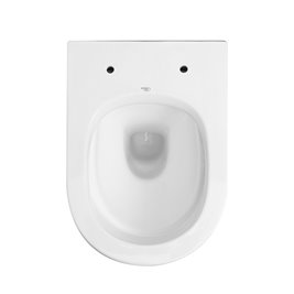 Zestaw podtynkowy stelaż GEBERIT DUOFIX + miska LUMA-WH-RIM-03 + przycisk DELTA 01 biały