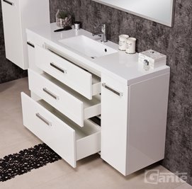 Szafka wisząca z umywalką 140/39/C3 Clever seria Fokus B