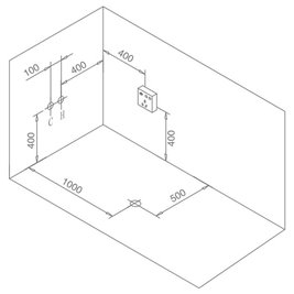 Wanna z hydromasażem prostokątna 180x100 cm Boston 926W Hydrosan