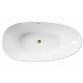 Wanna ryflowana owalna 170 cm Carmen Rea zdjęcie 10