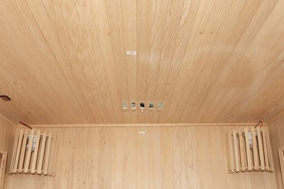 Sauna sucha fińska piec 3,5 KW Harvia BC35 + kamień solny 150X120X190CM MO-EA3S Mazur