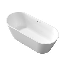 Wanna wolnostojąca 170 cm Limnos Invena AN-00-120-M wykończenie białe zdjęcie 3