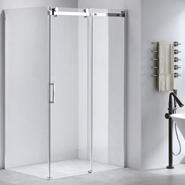 Kabina prysznicowa prostokątna 8 mm szkło 120x90 drzwi rozsuwane ZBD-900