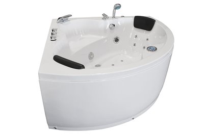 Wanna z hydromasażem narożna 135x135 cm MO-1636