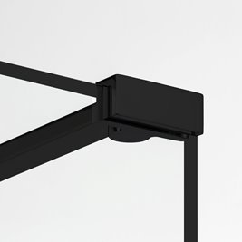 Czarna kabina prysznicowa 130x120 cm EXK-0288 New Modus Black New Trendy