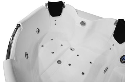 Wanna łazienkowa Spa z hydromasażem narożna 150x150 cm MO-0311