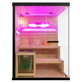 Sauna fińska 4 osobowa wysokotemperaturowa 4,5KW Harvia 140x150 cm Lark3