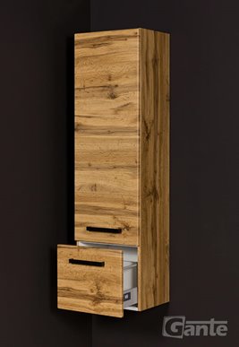 Szafka łazienkowa wisząca podwójna seria Fokus Loft Gante