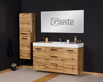 Szafka wisząca z umywalką 140/50/C3 seria Fokus NE