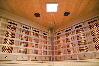 Sauna na podczerwień 180X180X200CM MO-EA4CR Infrared Mazur