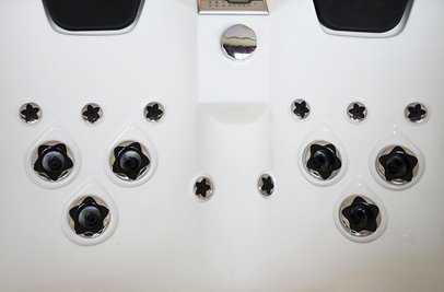 Wanna spa z hydromasażem asymetryczna 180x122 cm MUS-1062 LEWA