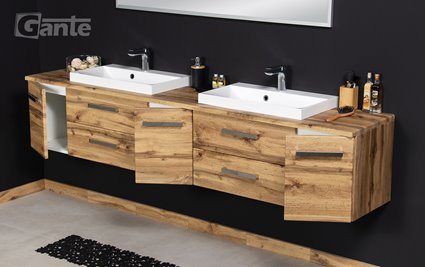 Szafka wisząca z umywalką 210/39/C2 seria Fokus NE