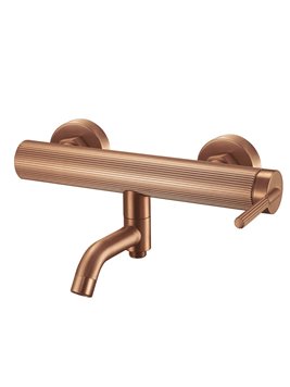 Bateria wannowa Argon Rea miedź szczotkowana