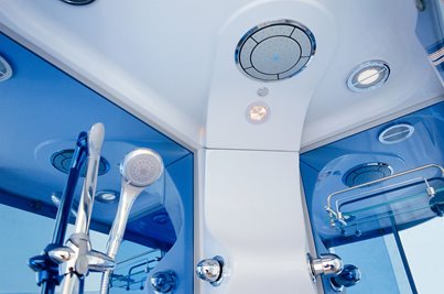 Kabina prysznicowa z hydromasażem zabudowana 120x85 MO-02188WP prawa