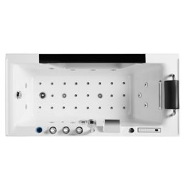 Wanna z hydromasażem prostokątna 162x75 cm Gomera 938C Hydrosan