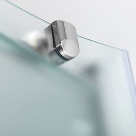 Kabina prysznicowa na głębokim brodziku szkło mrożone 80x80 Maja Hydrosan