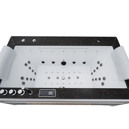 Wanna z hydromasażem prostokątna 180x100 cm Boston 926B Hydrosan