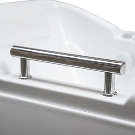 Wanna z hydromasażem narożna 140x80 cm Lemur 796 Hydrosan Prawa