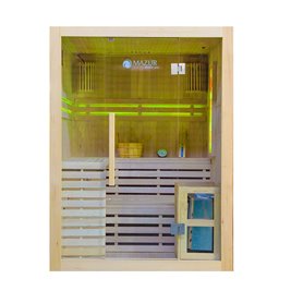 Sauna sucha fińska piec 4,5 KW Harvia BC45 + kamień solny 150X150X200CM MO-EA3S XL Mazur