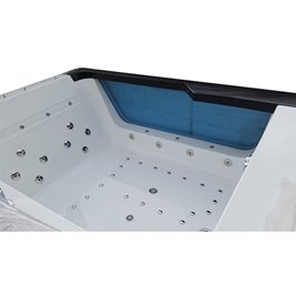 Wanna z hydromasażem prostokątna 170x130 cm Tugela-BL