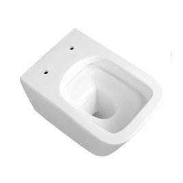 Zestaw podtynkowy stelaż CERSANIT MITO 40 MECH + miska RAIN-WH-GL-RIM-03 + przycisk ENTER II czarny mat